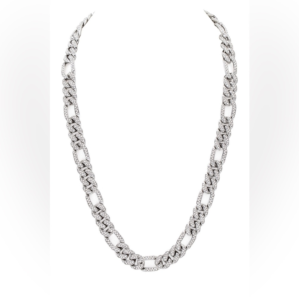 24” Men’s Bling Cuban Necklace
